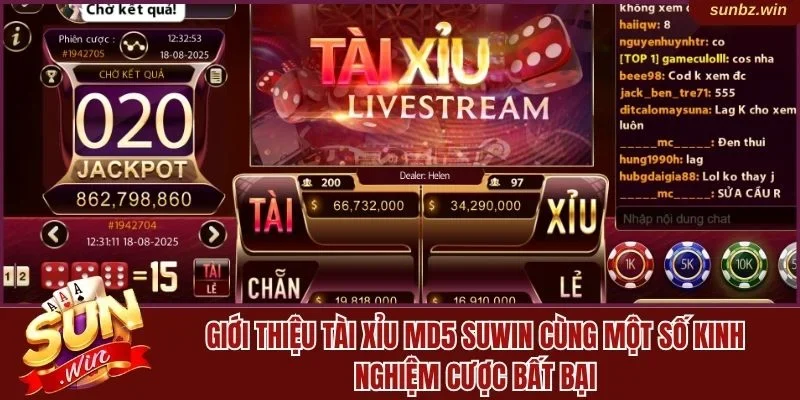 Tài xỉu md5 Sunwin