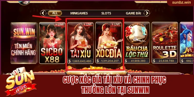 Xóc đĩa tài xỉu